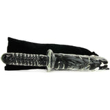 Brutus Glass Thruster Dildo in Clear