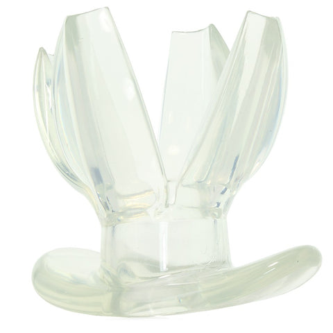 Clawed Expanding Anal Dilator Plug in Clear