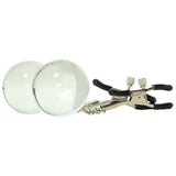 Spheres Weighted Nipple Clamps with Glass Orbs