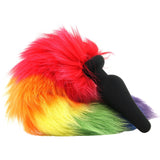 Tailz Rainbow Tail Silicone Butt Plug