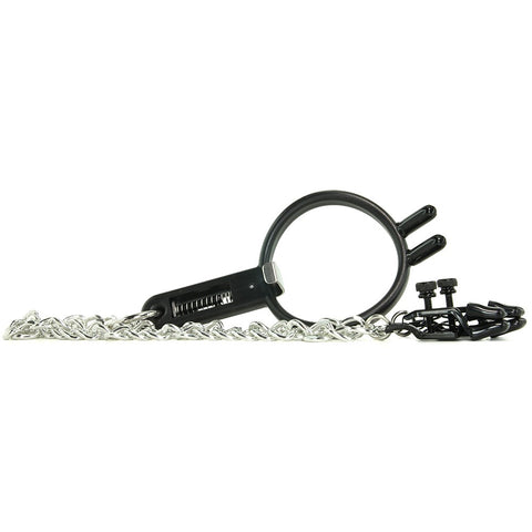 Degraded Mouth Spreader with Nipple Clamps