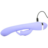 Triple Motor Silicone Jack Rabbit Vibe in Lilac